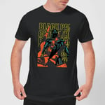 Marvel Avengers Black Panther Collage Men's T-Shirt - Black - 3XL