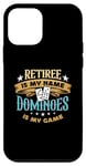 iPhone 12 mini Retiree Is My Name Dominoes Is My Game Play Domino Dominoes Case