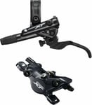 Shimano Deore XT BR-M8100/BLM8100 Bled Brake Lever/Post Mount Calliper-Rear Left