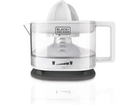 Black & Decker Bxcj25e, Juicecentrifug, Grå, Transparent, Vit, 0,35 L, Plast, 25 W