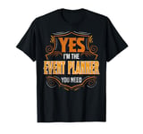 Retro Profession I'm The Event Planner T-Shirt