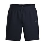 BOSS Waffle Nightwear Shorts Mørkblå Small Herre