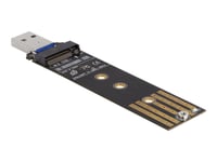 Delock Combo Converter For M.2 Nvme Pcie Eller Sata Ssd Med Usb 3.2 Gen 2