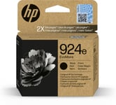 Hp 924e Cartouche D'encre Authentique Noir Evomore