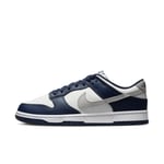 Chaussures Nike Dunk Low Midnight Navy FD9749-400 Blanc Gris Marine Originales