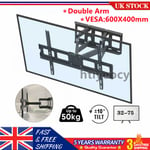 TV Wall Bracket Tilt Swivel Mount for 32 37 40 42 43 55 50 70" Inch Universal UK