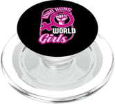 Qui dirige la World Girls Gender Equality Feminist Pride PopSockets PopGrip pour MagSafe