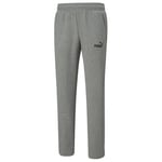 Ess Logo Pants Tr Op Medium Gray Heather - PUMA, storlek Large