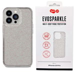 Tech21 Case For iPhone 13 Pro EvoSparkle Drop Protection Cover Rose Gold Glitter