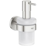 Essentials Distributeur de savon avec support, Supersteel (40448DC1) - Grohe