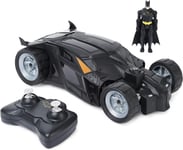 DC Comics, Batman Batmobile Remote Control Car, Easy to Drive, Compatible with B