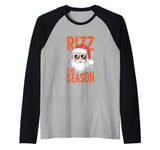 Rizz the Season Funny Christmas Raglan Baseball Tee