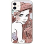 ERT GROUP Coque de téléphone Portable pour Apple Iphone 11 Original et sous Licence Officielle Disney Motif Ariel 005 Parfaitement adapté à la Forme du téléphone Portable, Coque en TPU