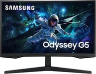 Ecran 27' Gaming Odyssey G55C Noir 165Hz 1ms 2560x1440 VA Incurvé 1000R 300cd/m² 2500:1 HDR10 HDMI Displayport AMD FreeSync Pied inclinable