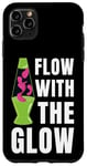 Coque pour iPhone 11 Pro Max Flow With The Glow Lampe à lave collector années 70 hippie vintage