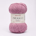 Sirdar Snuggly Replay DK Double Knitting, Blast-Off Berry (106), 50g