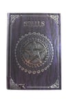 Nemesis Now B0146A3 Livre de sorts en relief Violet 17 cm Papier sans bois