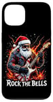 iPhone 13 Rock the Bells Christmas Rocker Santa Rock Guitarist Case