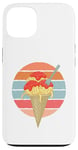 Coque pour iPhone 13 Spaghetti glaces cornet marinara fourchette nourriture