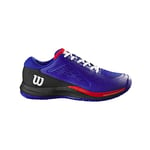 Wilson Rush Pro Ace Jr Sneaker, Bluing/Black/Orange, 36 EU