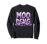 Moo-Deng Hippo The Famous Baby Pigmy Moodeng Sweatshirt