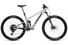 Pivot Trail 429 Pro XO1 Silver, fulldempet stisykkel