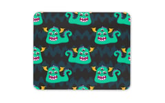 Cartoon Monster Mouse Mat Pad - Alien Kids Boys Funny Son Computer Gift #16039