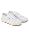 Superga Unisex Adult 2750 Vegan Leather Trainers (Optical White/Avorio) - Off-White - Size UK 9