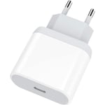 25W USB C snabbladdare för iPhone 14-14 Plus-14 Pro-14 Pro Max-13-12-11-SE 2020-X-XS-XR, iPad, AirPods Pro, USBC Wall Ali[1004]