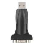 USB-RS232-muunnin, uros, 9-nastainen, sisäänrakennettu FTDI-piirisarja PL2303 DB9-pistokesovitin