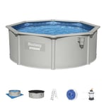 Piscine BESTWAY Hors Sol Piscine BESTWAY Hors Sol Hydrium™ diamètre 360 x 122 cm, Filtre à Sable