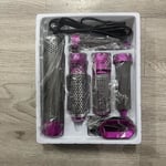 Ensemble de fer à friser multifonctionnel 5 en 1 lisseur à ions négatifs sèche cheveux brosse souffleur professionnel 1