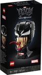 LEGO 76187 Marvel Spider-Man Venom Mask Set, Collectible Model Kit for Adults to