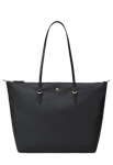 Lauren Ralph Lauren Nylon Large Keaton Tote Bag Svart