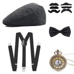 Wagoog des Années 1920 Accessoires pour Hommes Année 20 Mafia Gatsby Costume ...