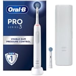 Eltandborste Oral-B Pro3 + Extra Refill + TC