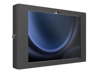 Compulocks Galaxy Tab S9/S9fe 10.9" Apex Secured Enclosure Wall Mount - Innhegning - Bærbar, Eksponert Front/Bak Kamera Og Sensorer - For Nettbrett - Låsbar - Metallramme - Svart - Skjermstørrelse: 10.9" - Gulvstativmonterbar - For Samsung Galaxy Ta