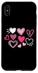 iPhone XS Max Cute Happy Valentines Day Cute Love Heart Pattern Women Kids Case