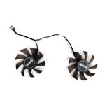 Ventilateur de refroidissement Super ELITE GTX 1650 Super EX,ventilateur GPU pour GALAXY GTX 1660,revenu 82S2H KFA2 GTX1660,75mm,4 broches,OC 1 clic, - Type T128015SH