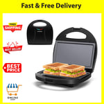 Deep Fill Toastie Maker, Sandwich Toaster with Non-Stick Flat Plates, Small Pan