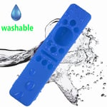 (Blue)Silicone Protective Cover Case For Samsung Smart TV Remote Control SG