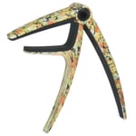 Trigger Capo for Acoustic & Electric Guitars - Floral Design