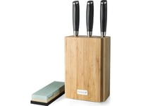 Knife Set In A Bamboo Stand G21 Gourmet Damascus 6002217, 3 Pcs