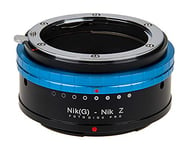 Fotodiox Pro Lens Mount Adapter Compatible with Nikon Nikkor F Mount G-Type D/SLR Lenses to Nikon Z-Mount Mirrorless Camera Bodies