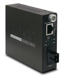 PLANET GST-806B15 network media converter 2000 Mbit/s 1550 nm Black