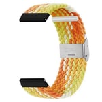 Flätat klockarmband Amazfit Bip 3 - Gradient orange