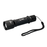 Zoom Flashlight Rechargeable 500 lumen, oppladbar lommelykt