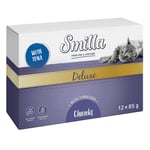 Smilla Deluxe Chunks 12 x 85 g - tonnikala & tomaatti