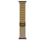 Apple 49mm Tan Alpine Loop Black Titan - Medium