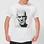 T-Shirt Homme La Momie Portrait - Universal Monsters - Blanc - XL